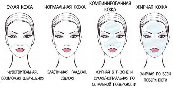 Jenis kulit dalam kosmetologi. Klasifikasi, kriteria penentuan, foto